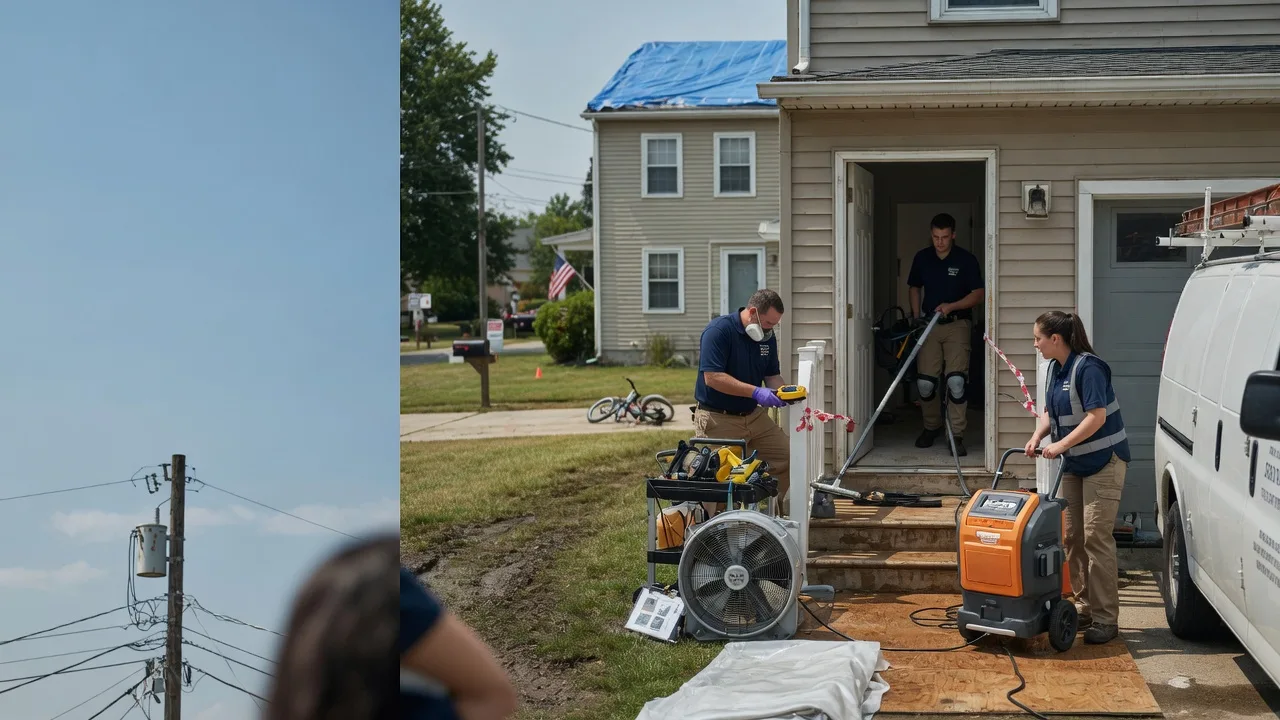 Water Damage Repair in Jonesville, IN near me